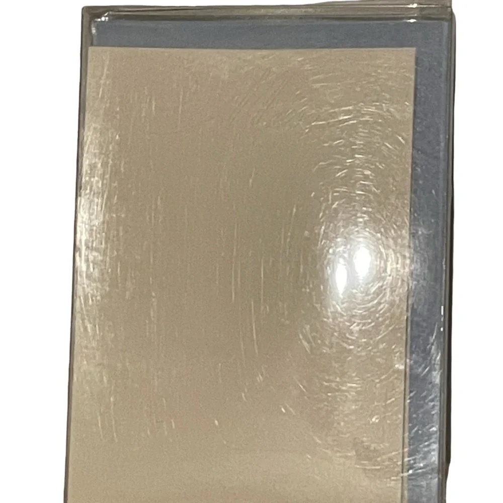 Paper Source 20 Menu Embossed Imprintable Cards In Superfine Soft White